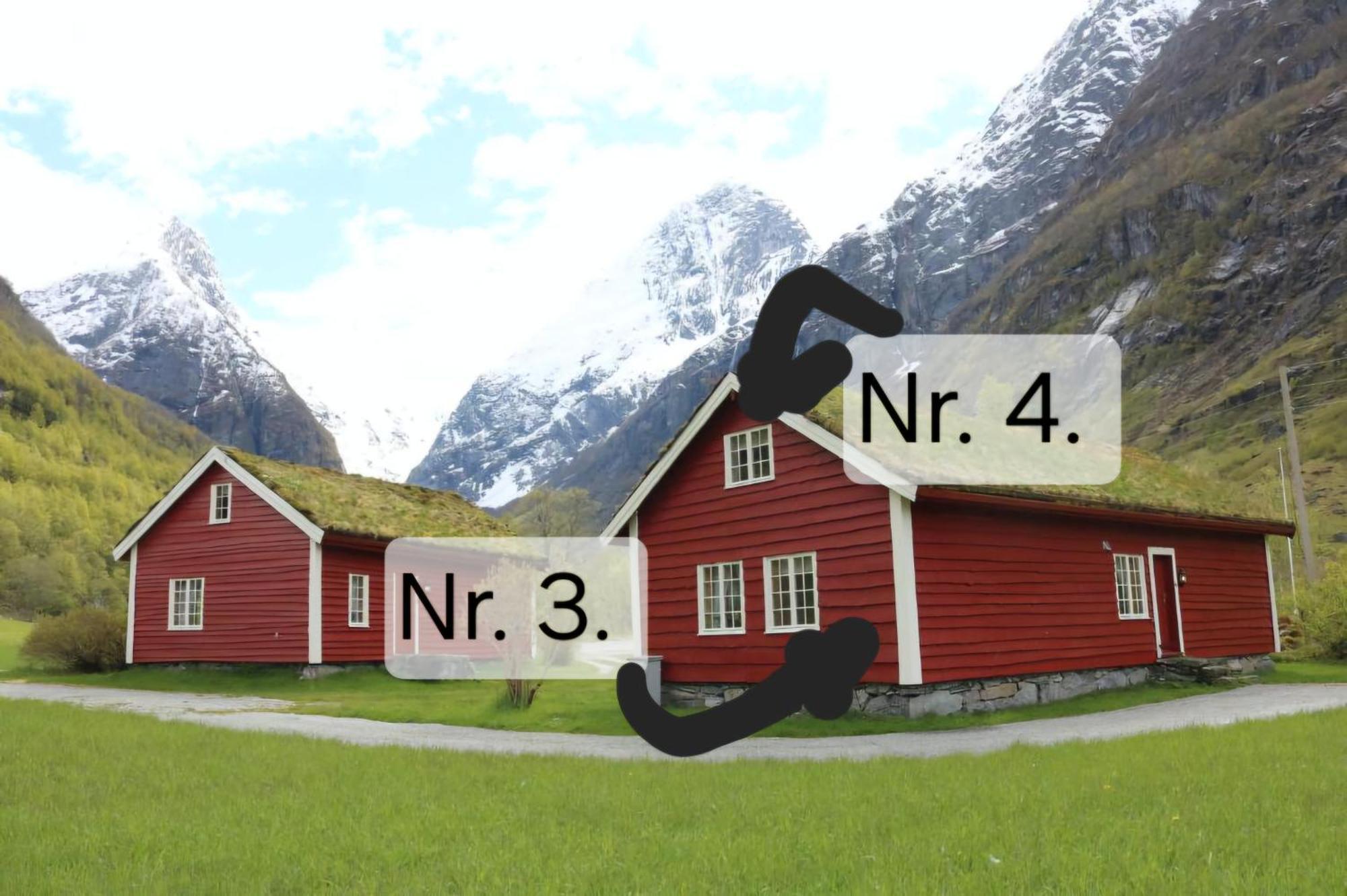 Trollbu Aabrekk Gard Villa Briksdalsbre Exterior foto